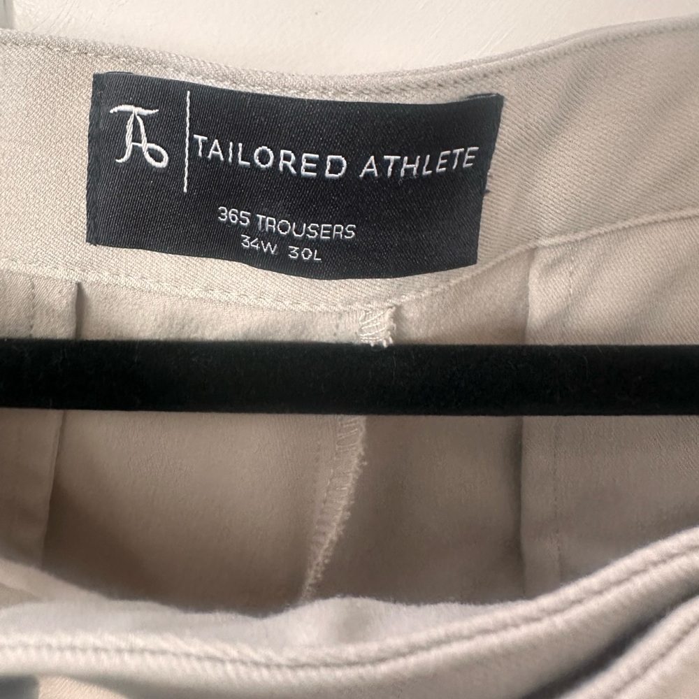Tailored Athlete Beige Trousers